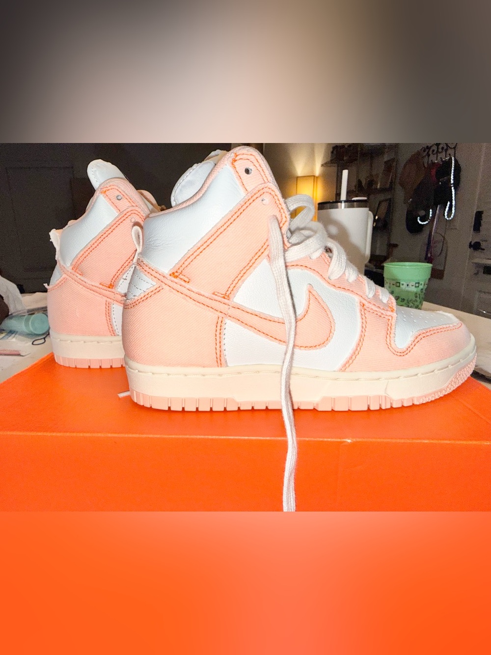 Nike Dunk High Up Rebel “Pink Oxford” – Women’s Size 5 – NEW IN BOX
